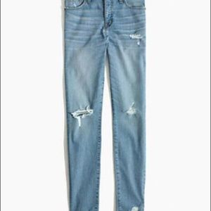Madewell Distressed High-Rise Skinny Jeans 27T